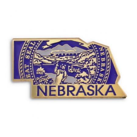 Nebraska Pin 