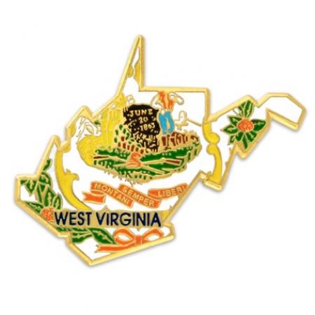 West Virginia Pin 