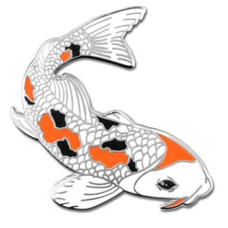 Koi Fish Lapel Pin 