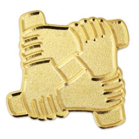 Arm to Arm Teamwork Pin 