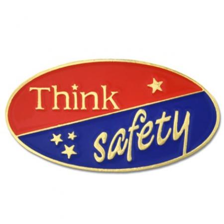 Think Safety Lapel Pin 