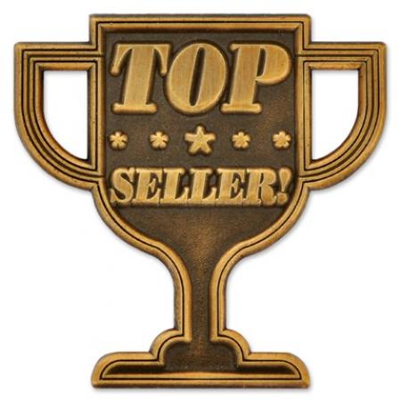 Top Seller Trophy Pin 