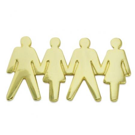 Teamwork People Pin 