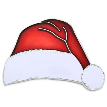 Santa Hat Lapel Pin 