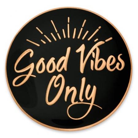 Good Vibes Only Pin 