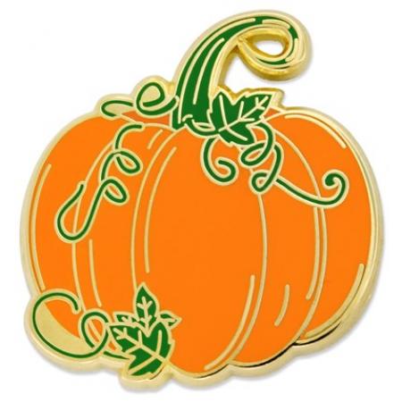 Pumpkin Vine Pin 