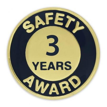 Safety Award Pin - 3 Years 