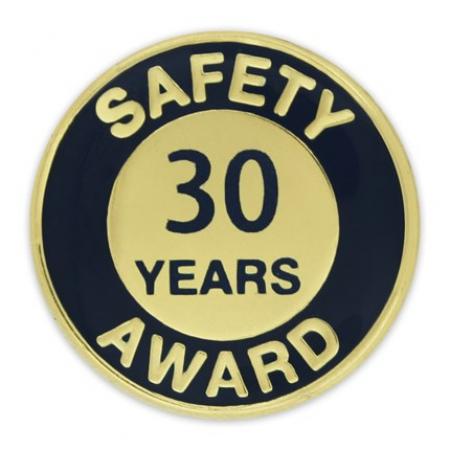 Safety Award Pin - 30 Years 