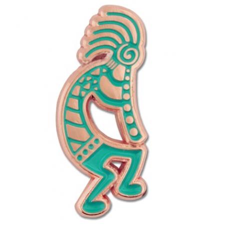 Kokopelli God Pin 