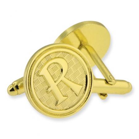 Letter R Cufflink Set 