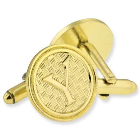 Letter Y Cufflink Set 