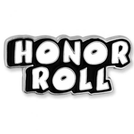 Honor Roll Word School Pin