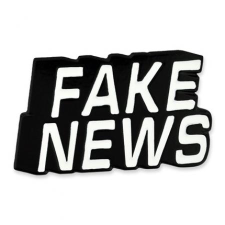 Fake News Pin 