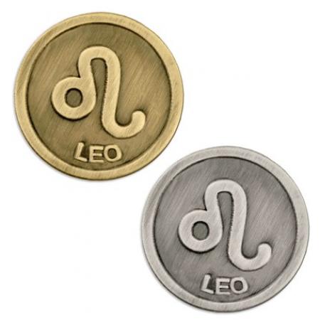 Leo Zodiac Pin 