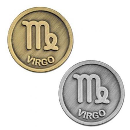 Virgo Zodiac Pin 