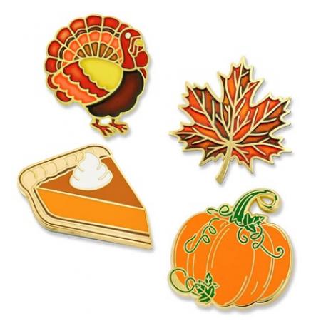 Thanksgiving 4-Pin Set 