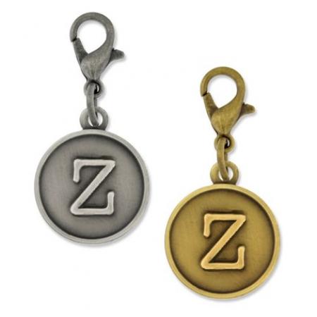 Initial Z Charm 