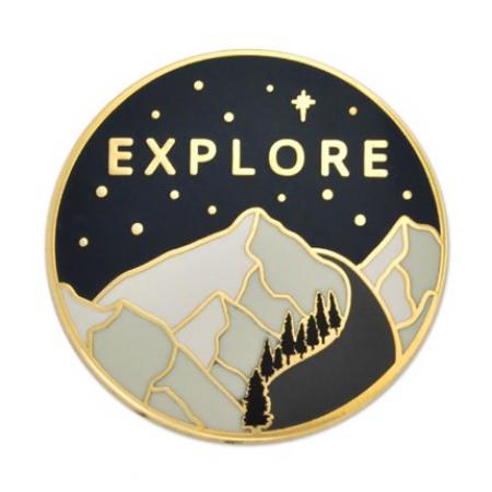 Explore The Outdoors Pin 