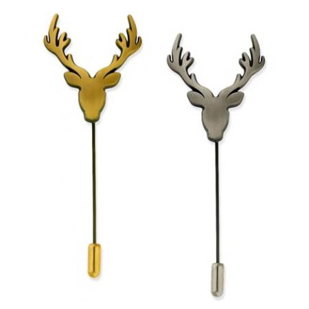 Deer Antlers Stick Pin 