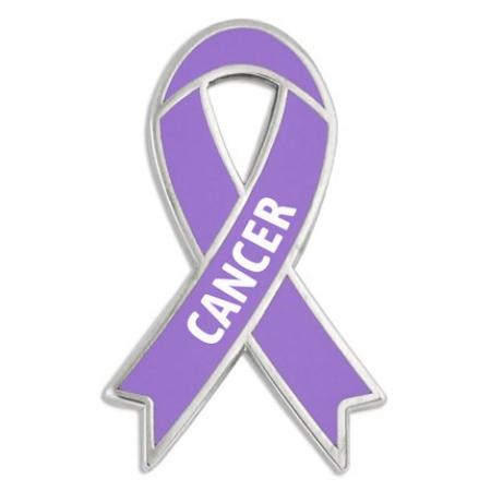 Awareness Ribbon Pin - Cancer