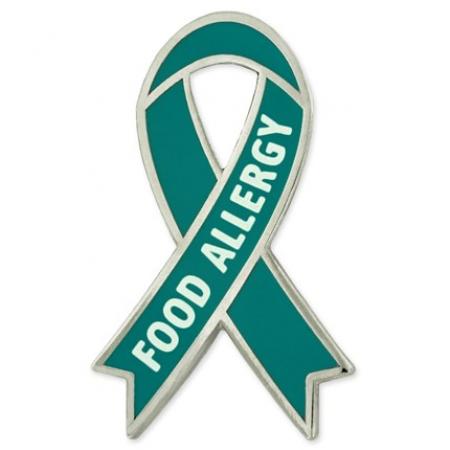 Awareness Ribbon Pin - Food Allergy 