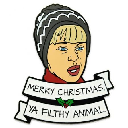 Filthy Christmas Pin 