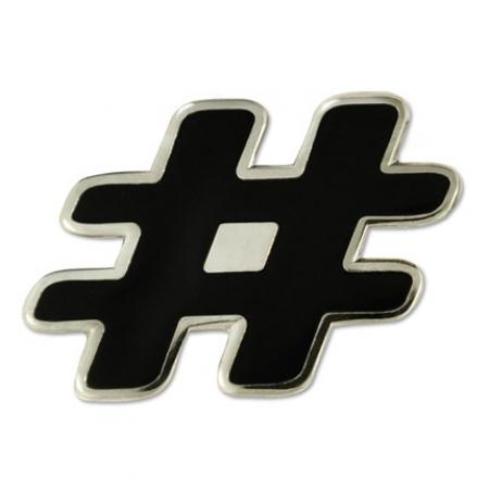 Hashtag # Pin 