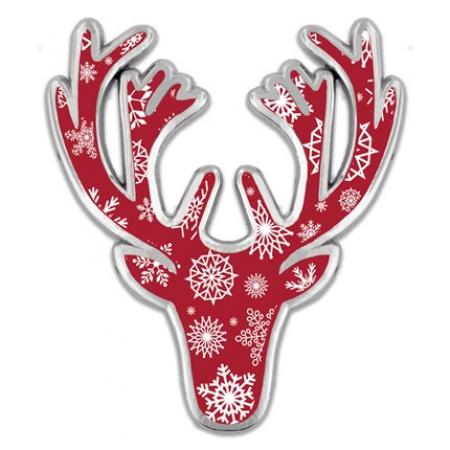 Winter Deer Pin 