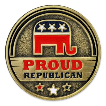 Proud Republican Pin 