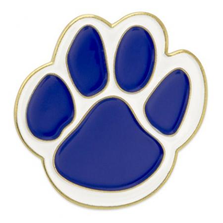 Blue Paw Pin 