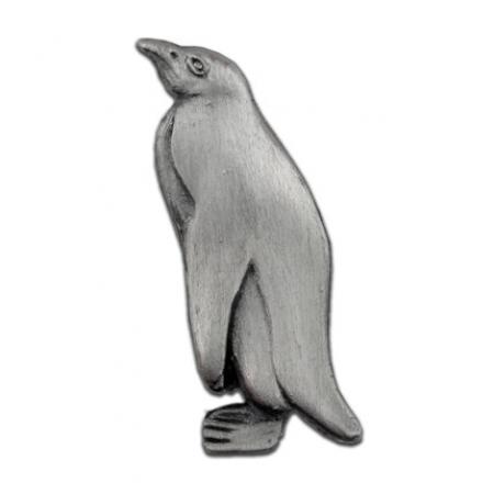 Penguin Pin - Antique Silver 