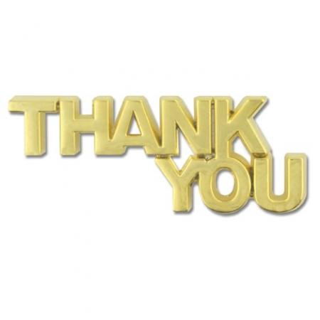 Thank You Lapel Pin 