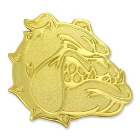 Bulldog Mascot Chenille Pin 