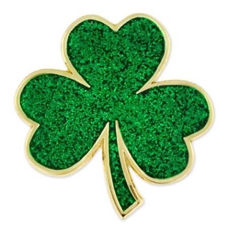 Shamrock Pin Magnetic Back 