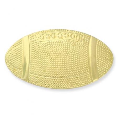 Gold Football Chenille Pin 