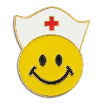 Smiley Face Nurse Pin 