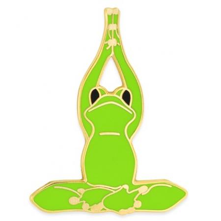 Yoga Frog - Lotus Pose Pin 