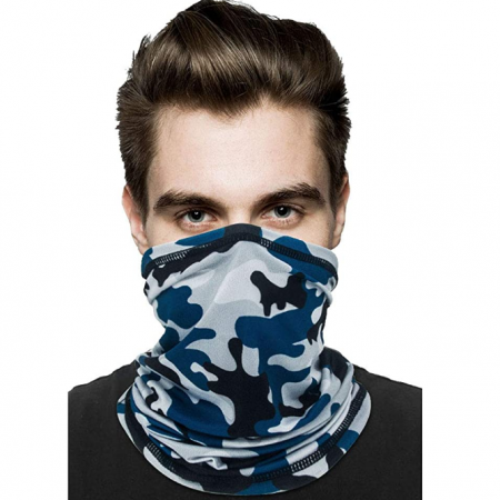 Neck Gaiter Face Mask Reusable, Sun UV Protection Face Cover Scarf 