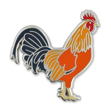     Rooster Lapel Pin