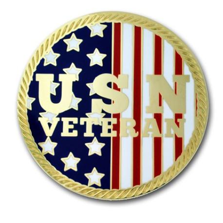     U.S. Navy Veteran Coin