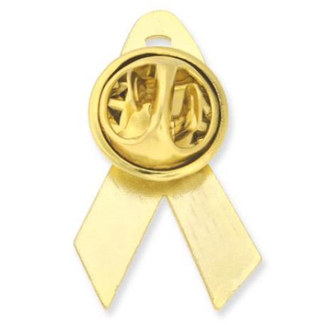     Gold Ribbon Pin