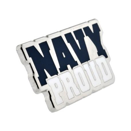     Navy Proud Pin