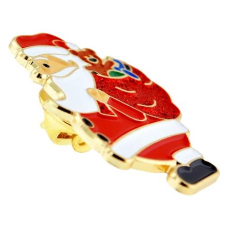     Santa with Toys Pin