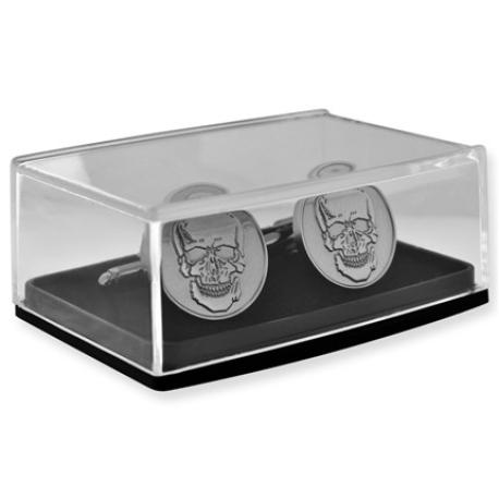     Skull Cufflink Set