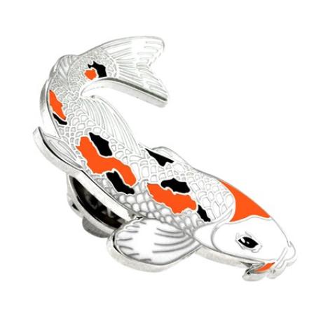     Koi Fish Lapel Pin