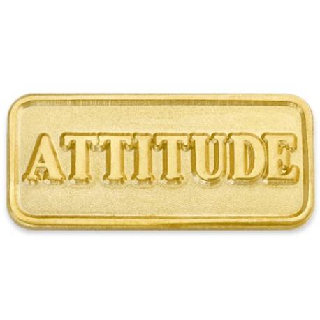     Attitude Lapel Pin