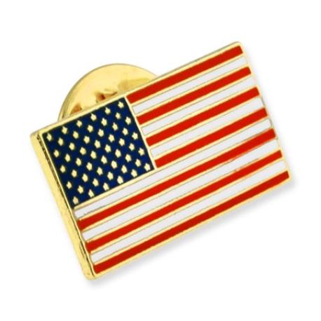     American Flag 3-Pin Set