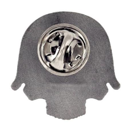     Biker Skull with Helmet Pin