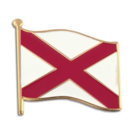     Alabama State Flag Pin