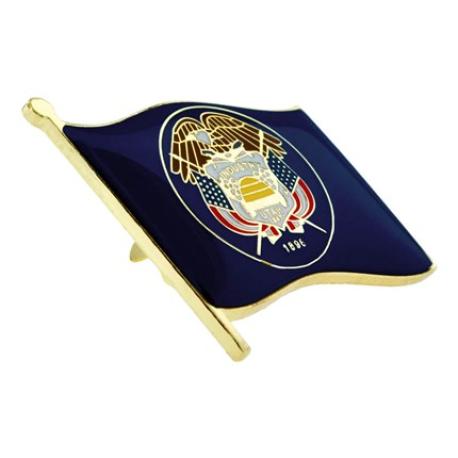     Utah State Flag Pin